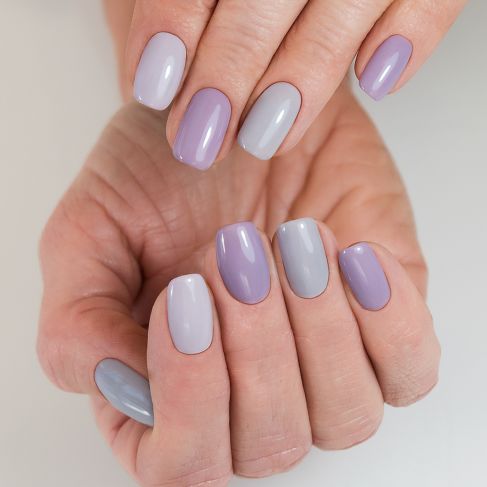 SEMILAC lakier hybrydowy 7 ml 223 SOFT GREY - obrazek 2