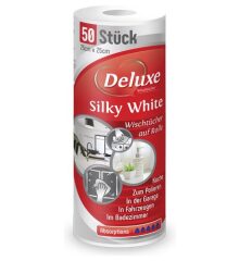 DELUXE ścierka w rolce ’50 SILKY WHITE