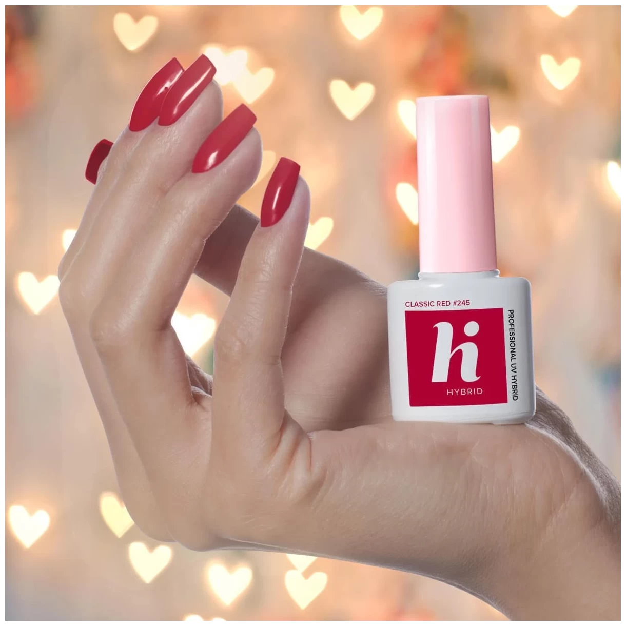 HI lakier hybrydowy 5 ml 245 CLASSIC RED