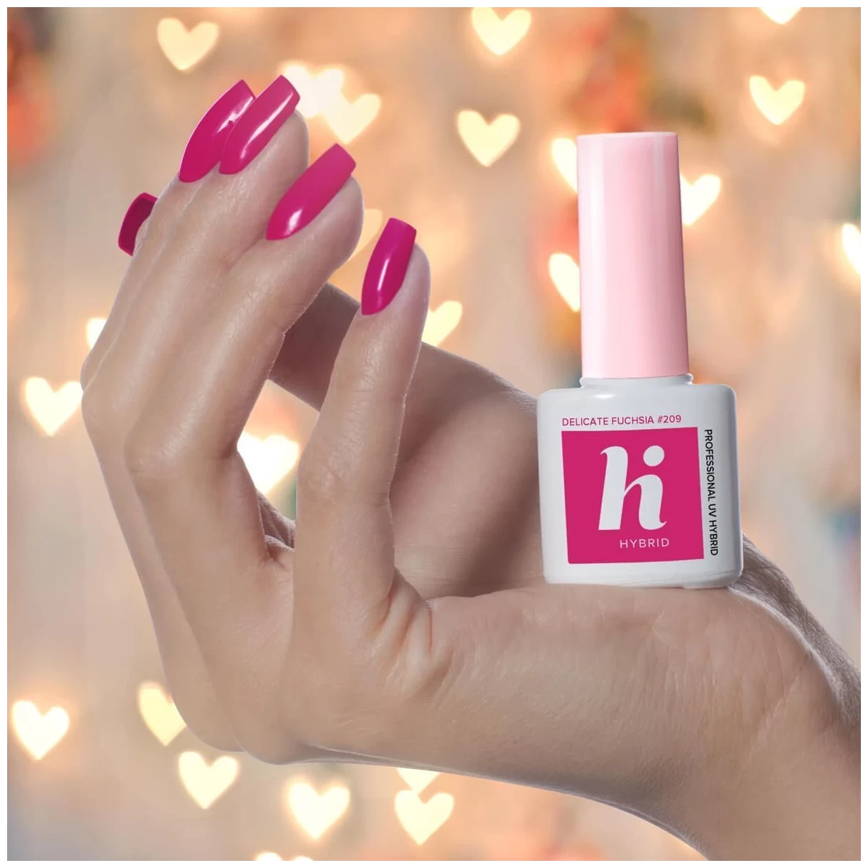 HI lakier hybrydowy 5 ml 209 DELICATE FUCHSIA