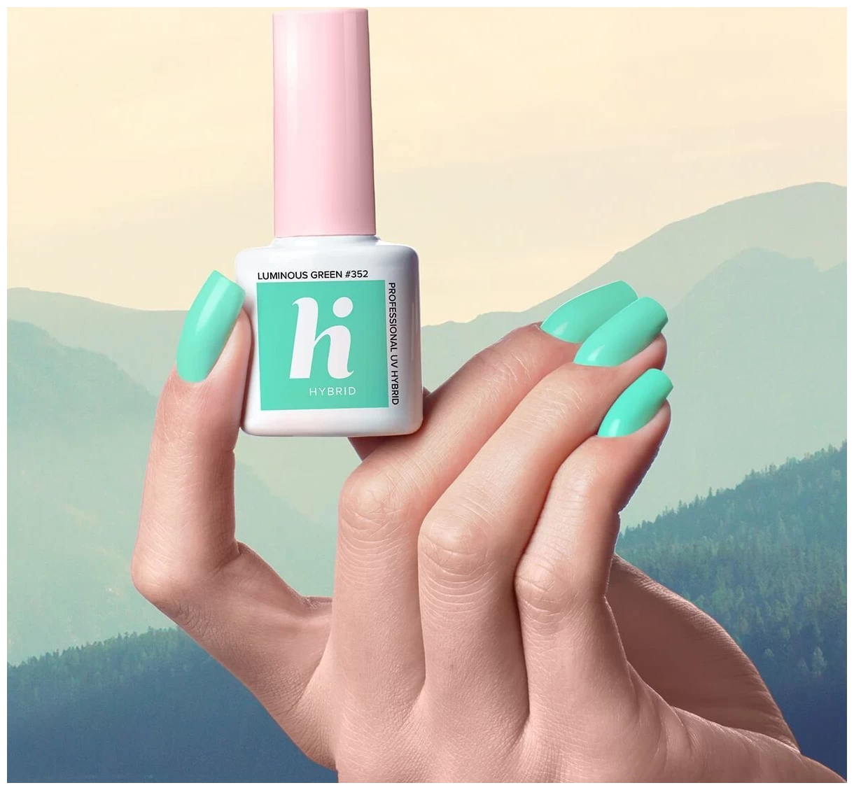 HI lakier hybrydowy 5 ml 352 LUMINOUS GREEN