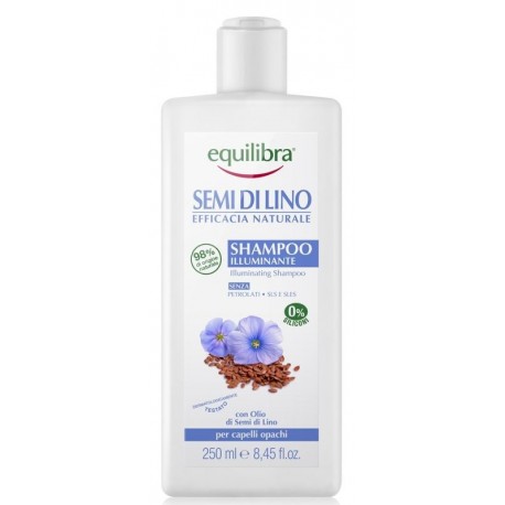 EQUILIBRA szampon 250 ml LEN rozświetlający