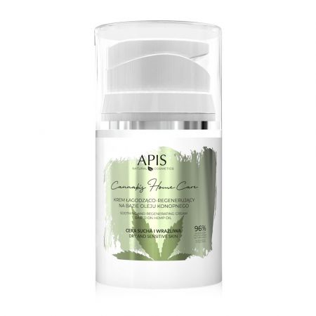 APIS krem łagodzący na bazie oleju KONOPNEGO 50 ml