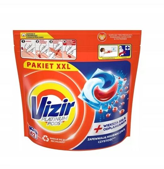 VIZIR GAMA kapsułki do prania 42 szt PLATINUM PLUS