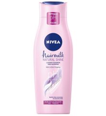 NIVEA szampon 400 ml HAIR MILK NORMALNE