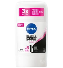 NIVEA sztyft BLACK & WHITE 50 ml