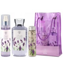 AURORA zestaw prezentowy 3 elementy LAWENDA