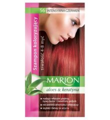 MARION szampon koloryzujący 56 INTENSYWNA CZERWIEŃ