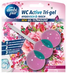 AMBI PUR wc kulki 4×45 g ROSE LILY